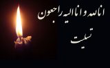 پیام تسلیت به مناسبت درگذشت خواهر قائم مقام رسانه لباس پارسی