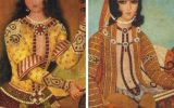 نقاشی حراج‌شده در کریستی نیمه پنهان پوشاک زنان ایرانی را نشان می‌دهد